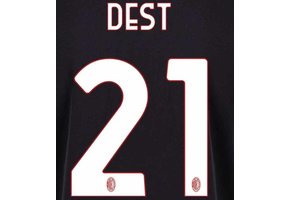 Dest # 21 AC Milan 22/23 Home Nameset