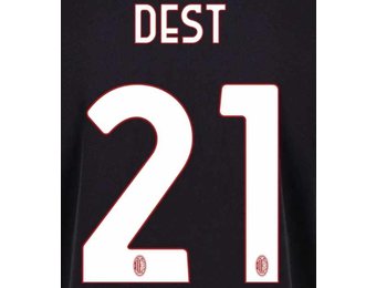 Dest # 21 AC Milan 22/23 Home Nameset