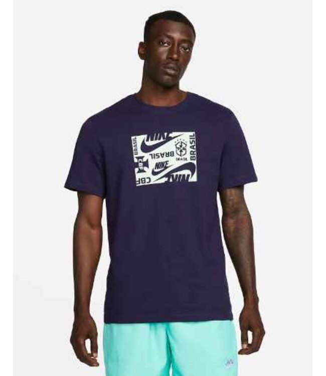 Nike Nike Brazil WC World Cup 2022 Original Shirt - Blackened Blue