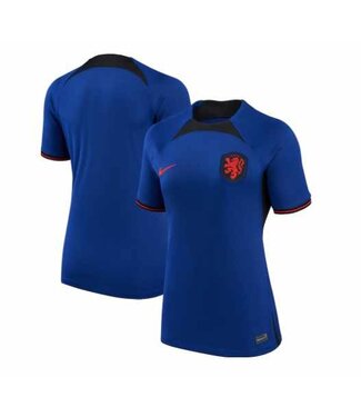 Nike Nike Netherlands / Holland WC World Cup 2022 Womens Away Jersey - Deep Royal/Habanero Red