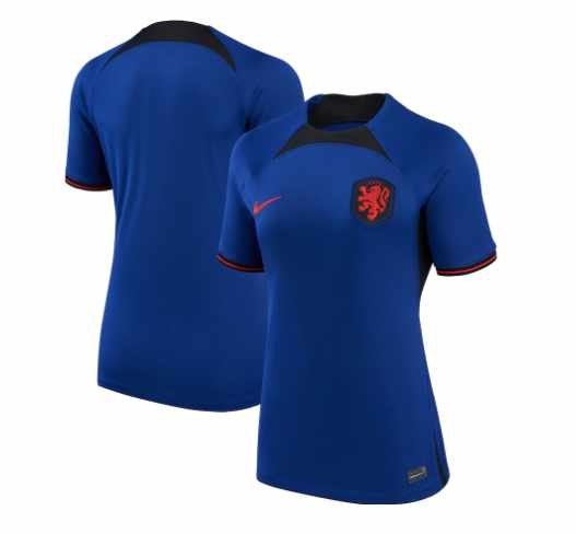 Nike Netherlands / Holland WC World Cup 2022 Womens Away Jersey - Deep Royal/Habanero Red