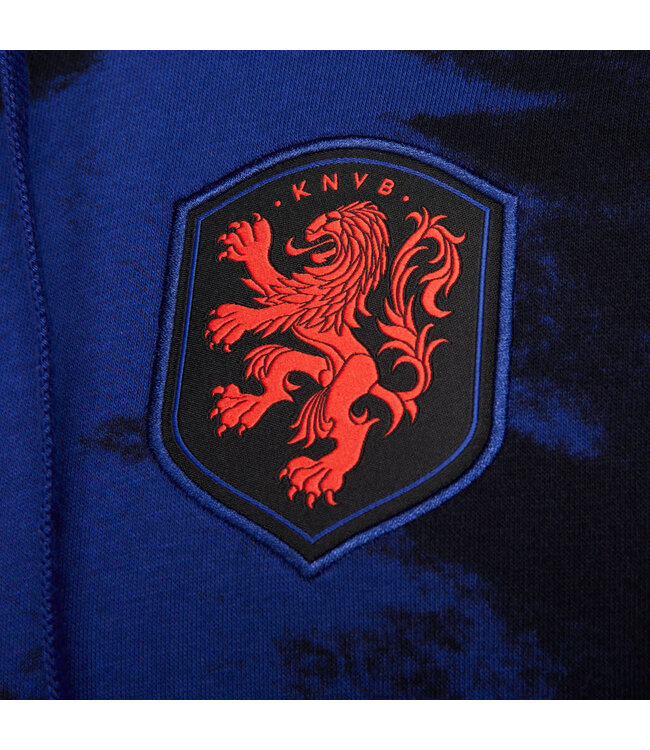 Nike Nike Netherlands / Holland WC World Cup 2022 Fleece Full Zip Hoodie - Black/Blue