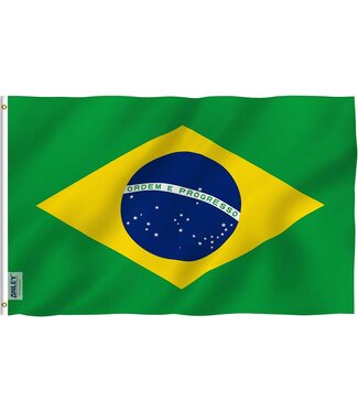 Brazil 3' x 5' Flag