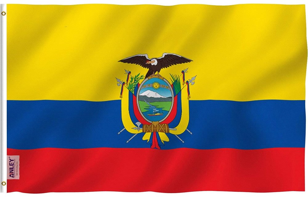 Ecuador 3' x 5' Flag