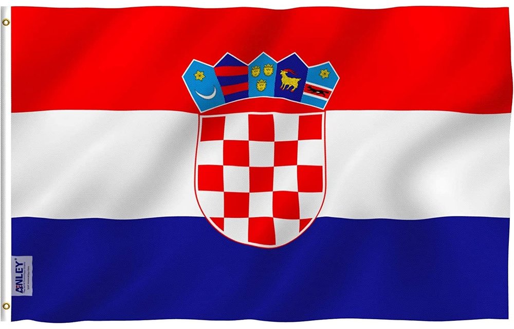 Croatia 3' x 5' Flag