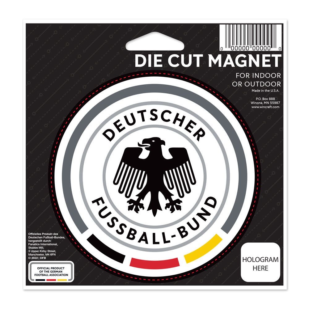 Wincraft Germany 4.5 x 6 Die Cut Magnet
