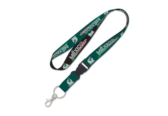 Wincraft Mexico National Soccer 2022 Lanyard w/ Detachable buckle