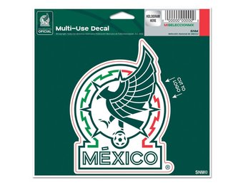 WinCraft Mexico National Team 5'' x 6'' Multi-Use Decal