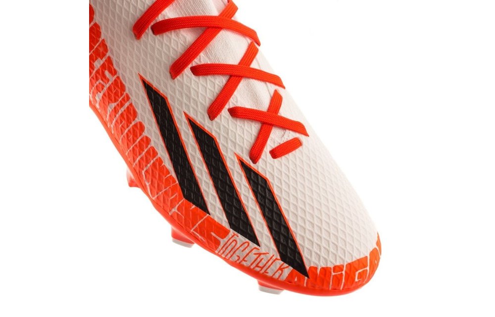 adidas X Speedportal Messi Ballon De Adoro .3 FG - White/Coral Red/Grey