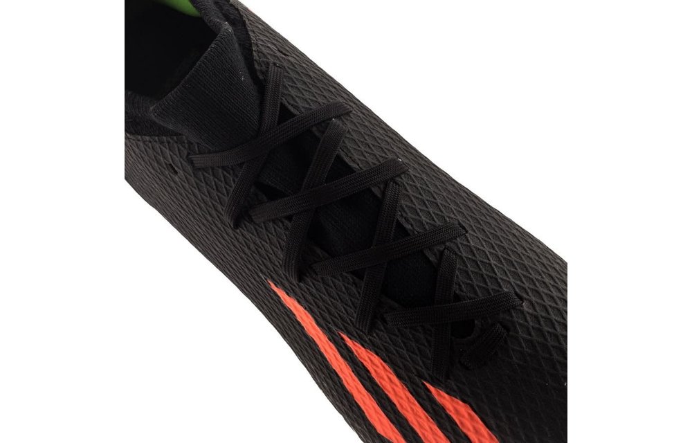 adidas X Speedportal .3 FG Cleats - Core Black/Solar Red/Solar Green