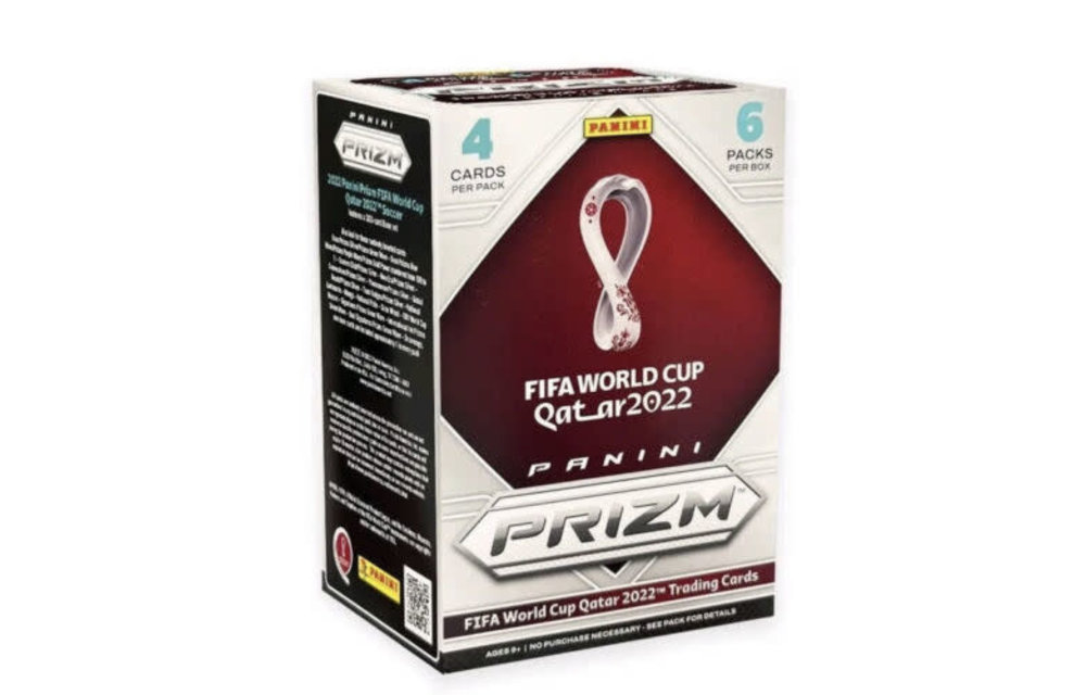 Panini Prizm 2022 FIFA World Cup Qatar Trading Cards - Blaster Box