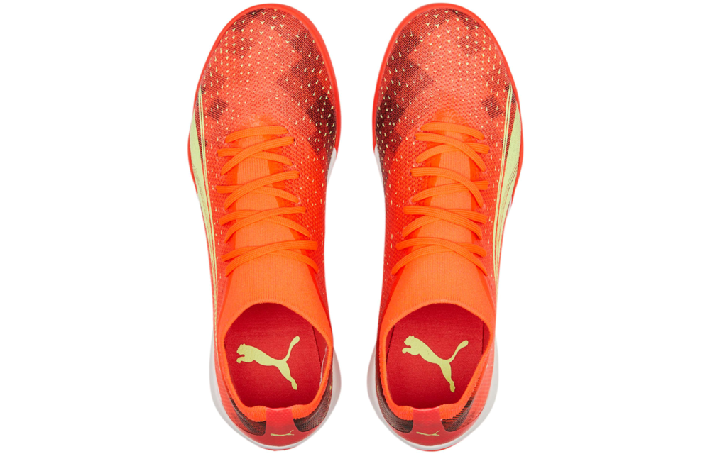 Puma Ultra Match 3.4 TT Turf Shoes - Fiery Coral/Fizzy Light/Salmon