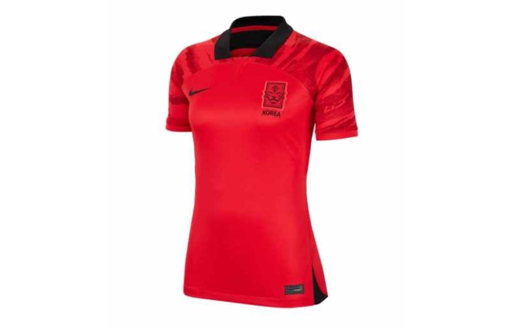 Nike South Korea WC World Cup 2022 Womens Home Jersey - Global Red/Pepper  Red/Black - Soccerium