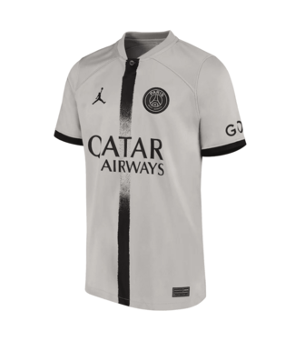 Jordan Jordan Paris Saint German PSG  2022 - 23 Away Jersey - Light Smoke Grey/Black