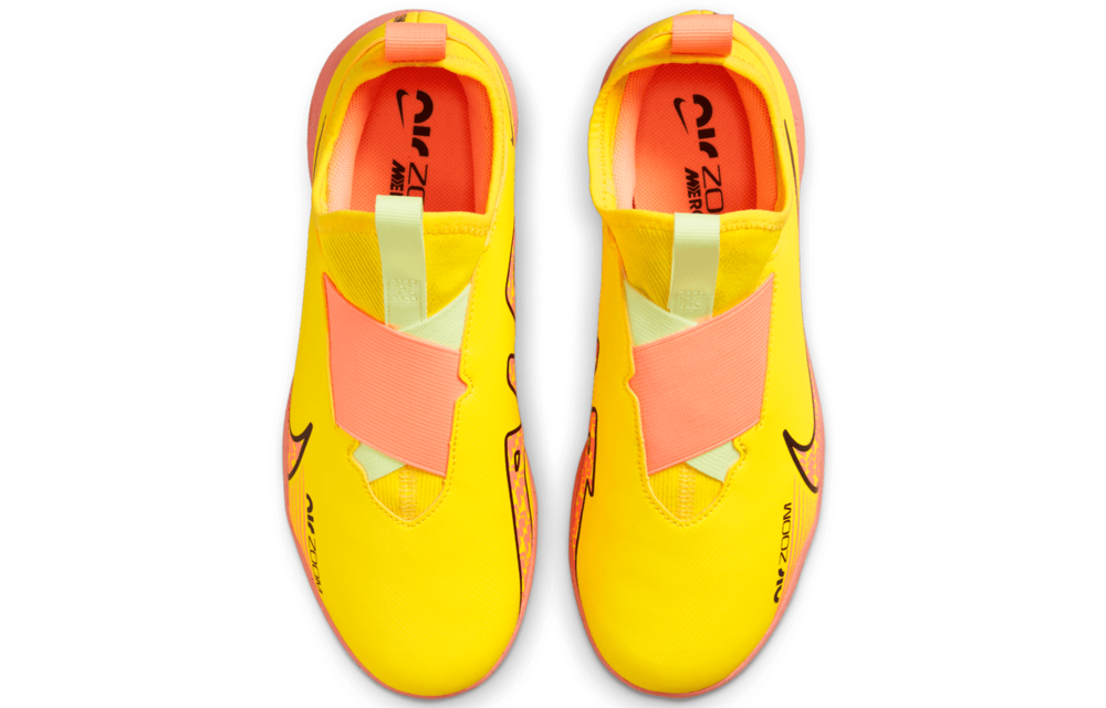 Nike Jr. Zoom Mercurial Vapor 15 Academy IC Indoor - Yellow Strike/Coconut Milk
