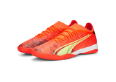 Puma Ultra Match 3.4  IT indoor Shoes - Fiery Coral/Fizzy Light/Salmon