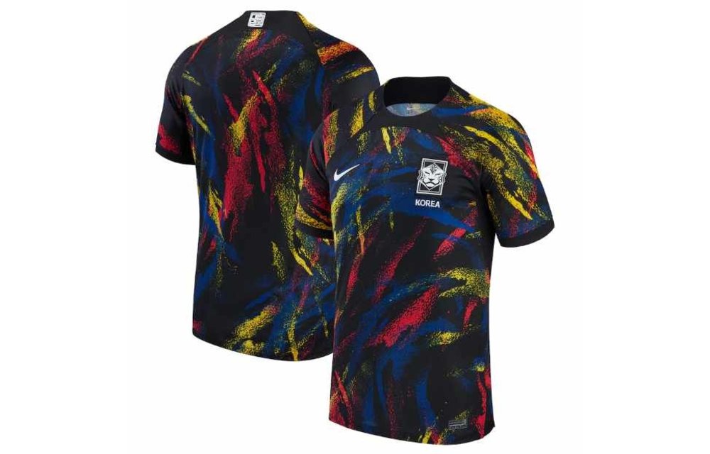 Nike South Korea WC World Cup 2022 Away Jersey - Black/Multi