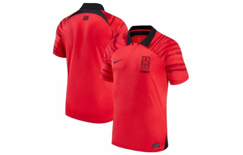 Nike South Korea WC World Cup 2022 Home Jersey - Global Red/Pepper  Red/Black - Soccerium