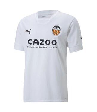 Puma Puma 2022-23 Valencia Home Jersey - White/Black