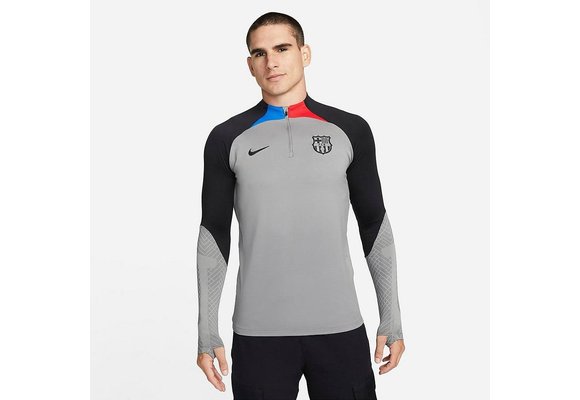 NIKE FC BARCELONA 23/24 STRIKE TRAINING JERSEY (NAVY/TEAL)