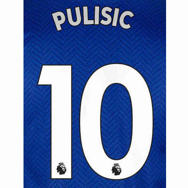 Pulisic # 10 Chelsea 2022 -23 Home Nameset