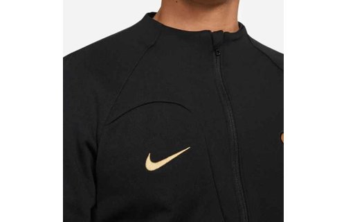 Nike 2022-2023 Pumas UNAM Academy Pro Track Jacket - Black/Gold