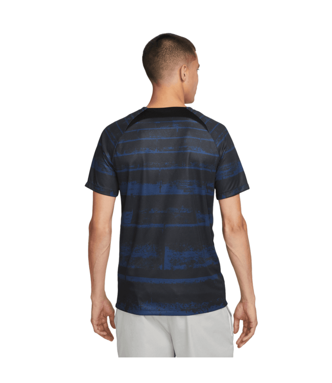 Nike Nike 2022 -2023 Pumas UNAM DriFit Prematch Training Jersey - Obsidian/White