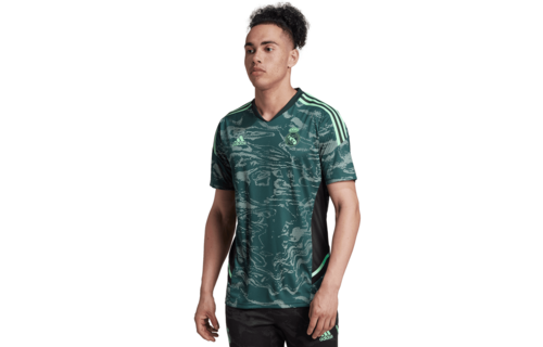 adidas Real Madrid 2022 - 23 UCL Condivo Training Jersey- Linen Green/Shadow