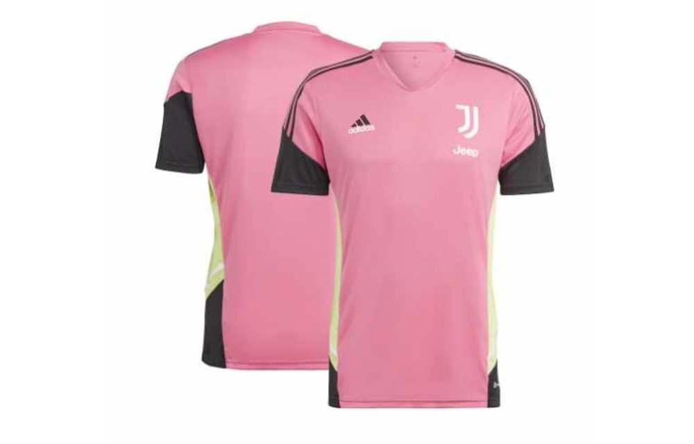 adidas Juventus 2022 - 23 Condivo Pre-Match Training Jersey - Pink -  Soccerium