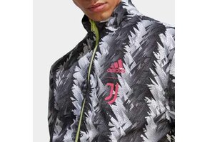 adidas Juventus 2022 - 23 Reversible Anthem Jacket - Black