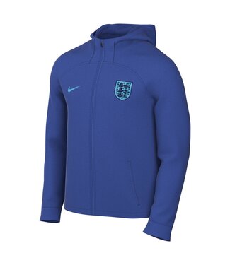 Nike Nike England WC World Cup 2022 Strike Hooded Track Jacket - Game Royal/Blue Fury