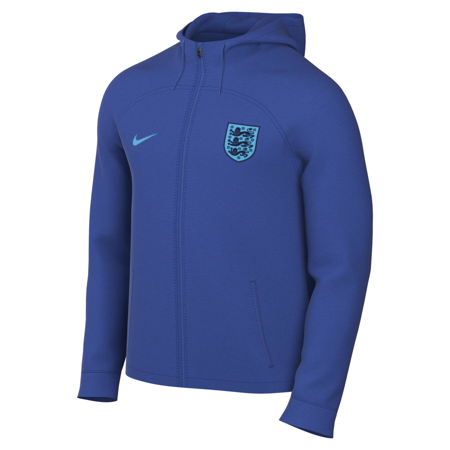 Nike England WC World Cup 2022 Strike Hooded Track Jacket - Game Royal ...