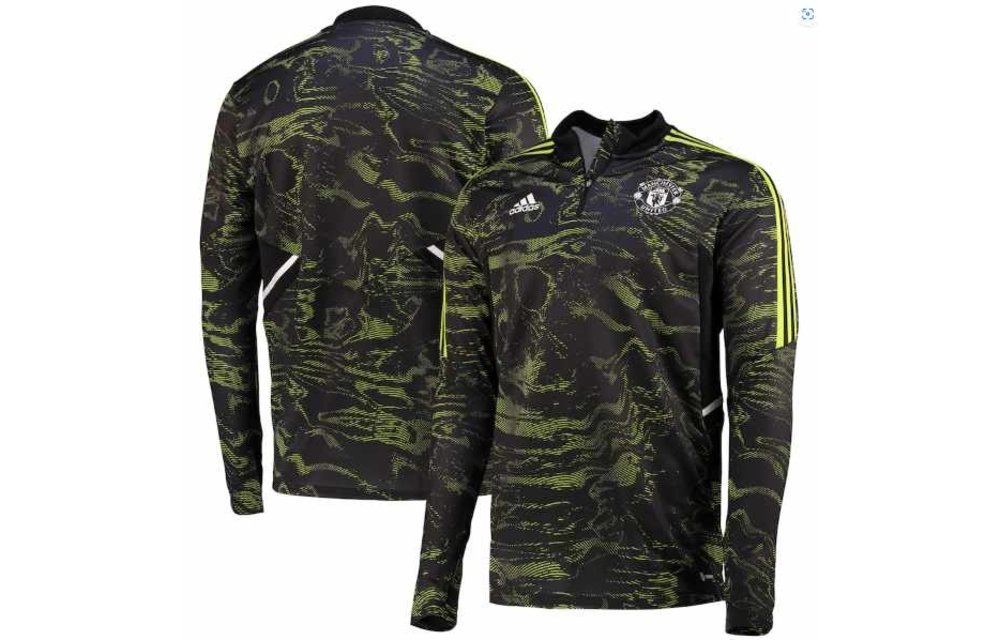 :adidas Manchester United 22/23 Third Jersey - Semi Solar  Slime