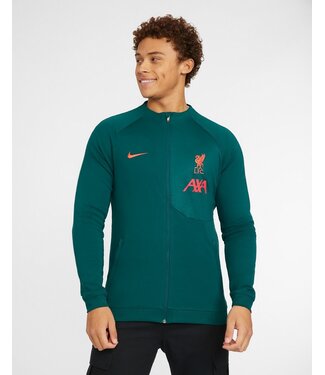 Nike Nike 2022-2023 Liverpool Academy Pro Anthem Jacket - Dark Atomic Teal/Siren Red