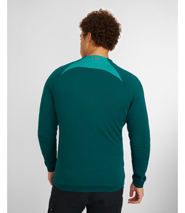 Nike Nike 2022-2023 Liverpool Academy Pro Anthem Jacket - Dark Atomic Teal/Siren Red