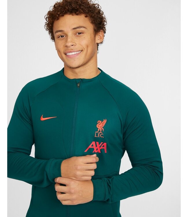 Nike Nike 2022-2023 Liverpool Academy Pro Anthem Jacket - Dark Atomic Teal/Siren Red