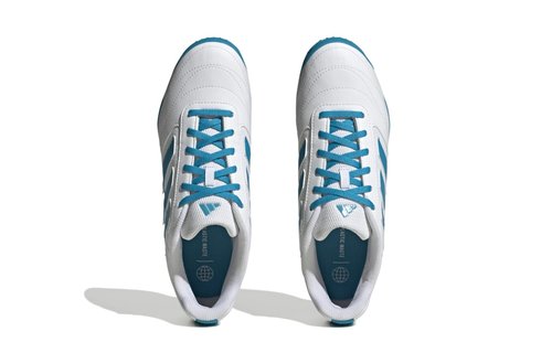 adidas Super Sala 2 Indoor Shoes - Cloud White / Bold Aqua