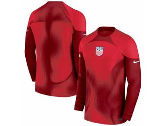 Nike USA United States WC 2022 World Cup GK Goalkeeper Jersey -Mystic Hibiscus/Team Red