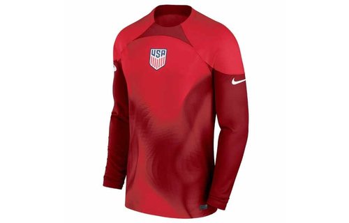 Nike USA United States WC 2022 World Cup GK Goalkeeper Jersey -Mystic Hibiscus/Team Red