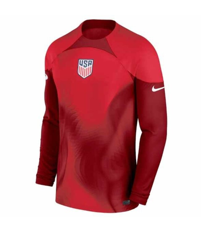 Nike Nike USA United States WC 2022 World Cup GK Goalkeeper Jersey -Mystic Hibiscus/Team Red
