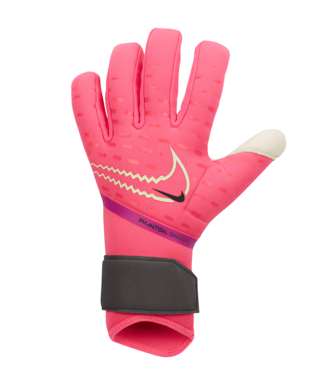 Nike Nike GK Phantom Shadow 2023 Goalie Gloves - Hyper Pink/Iron Grey