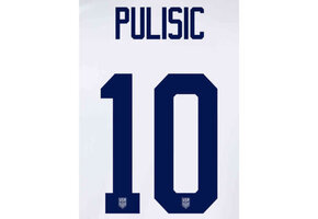 Pulisic # 10 USA United States WC 2022 Home Nameset
