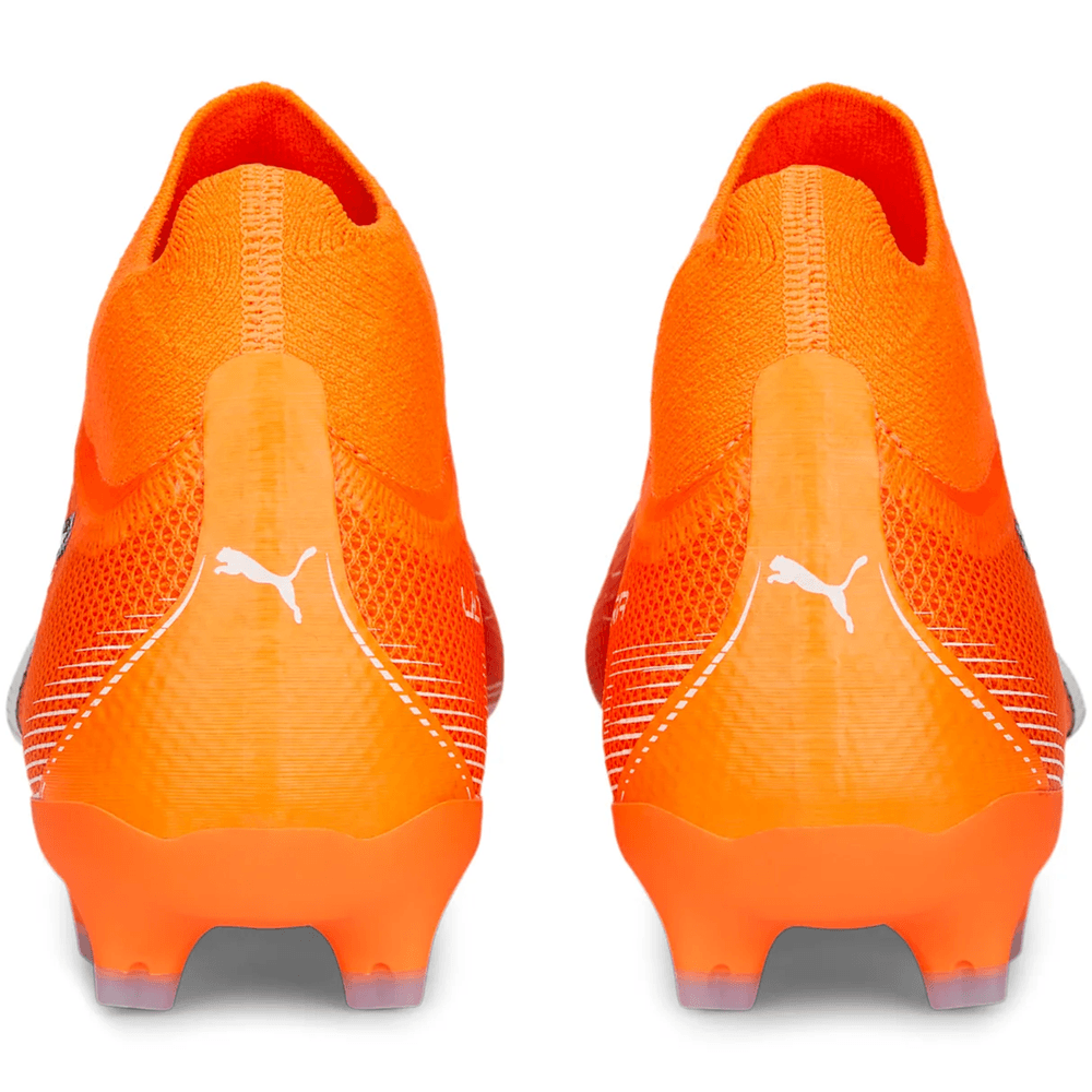 Puma Ultra Match + LL Laceless FG/AG - Orange/White/Blue Glimmer