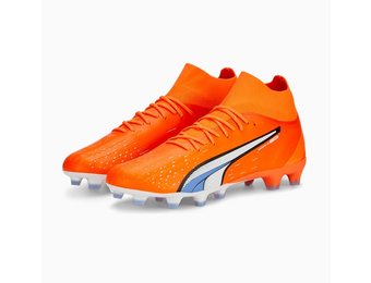 Puma Ultra Pro FG/AG - Orange/White/Blue Glimmer