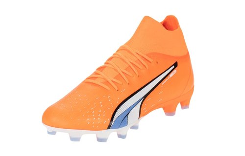 Puma Ultra Pro FG/AG - Orange/White/Blue Glimmer