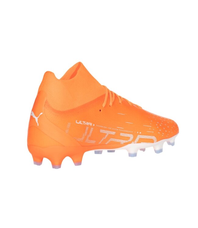 Puma Puma Ultra Pro FG/AG - Orange/White/Blue Glimmer
