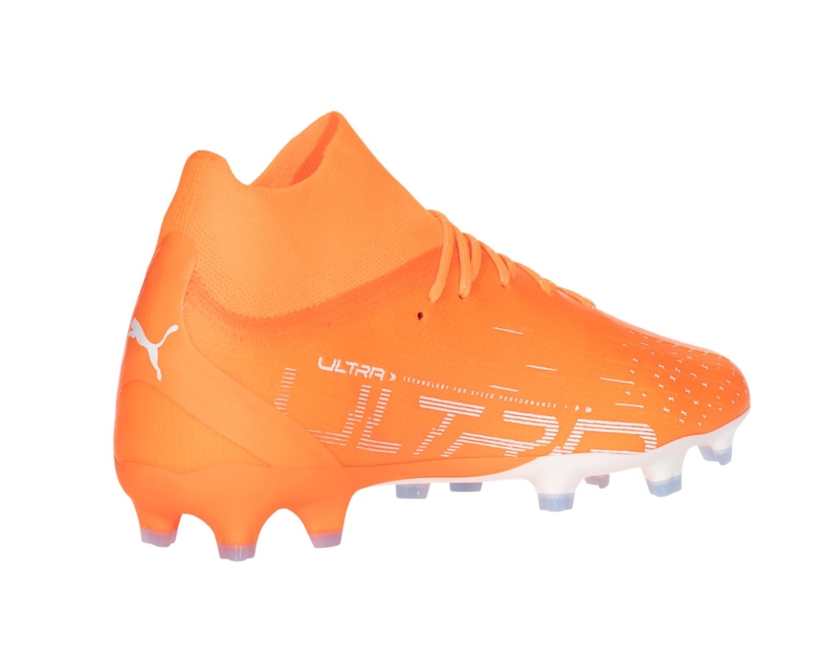 Puma Ultra Pro FG/AG - Orange/White/Blue Glimmer