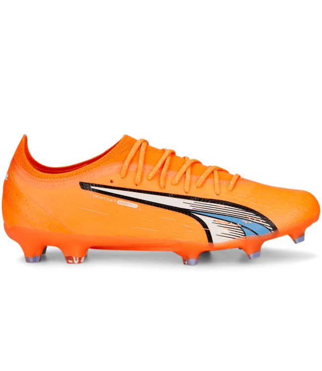 Puma Puma Ultra Ultimate  FG/AG - Orange/White/Blue Glimmer