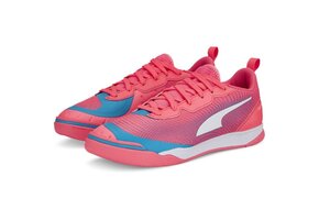 Puma Ibero III Indoor Futsal Shoes -Sunset/White/Blue