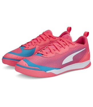 Puma Puma Ibero III Indoor Futsal Shoes -Sunset/White/Blue